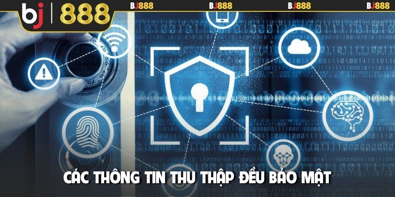 Các thông tin thu thập đều bảo mật