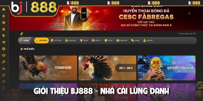 Giới thiệu BJ888 - nhà cái lừng danh