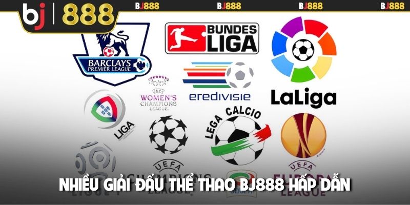 Nhiều giải đấu thể thao BJ888 hấp dẫn